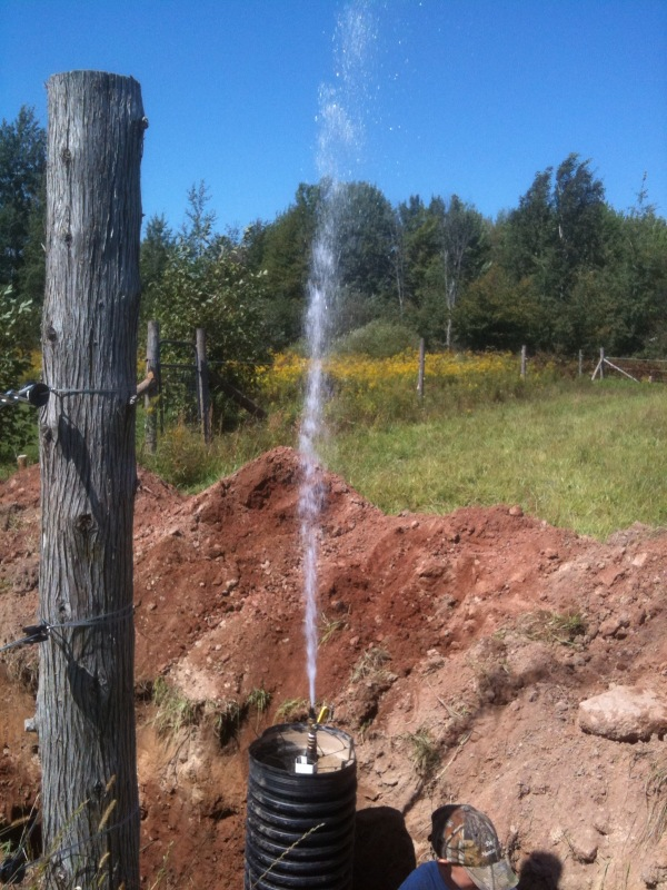 what blowing the waterlines out before installing your Ritchie waterer