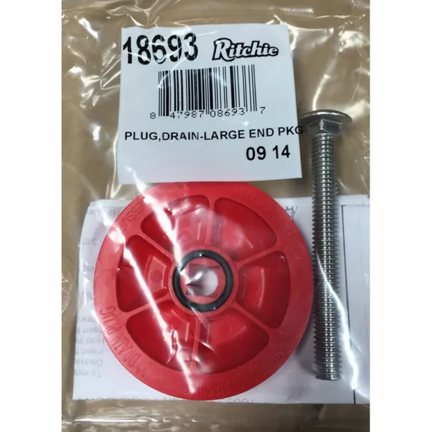 Large end Drain plug package #18693