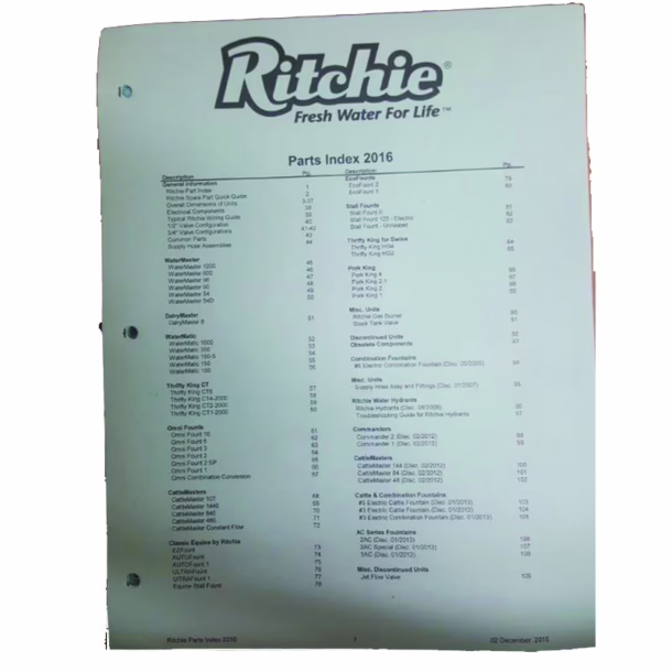 Complete Index Pages #11678