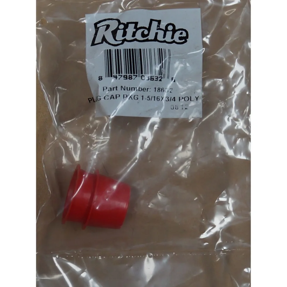 Plug Cap 1-5/16x3/4 Poly package #18632