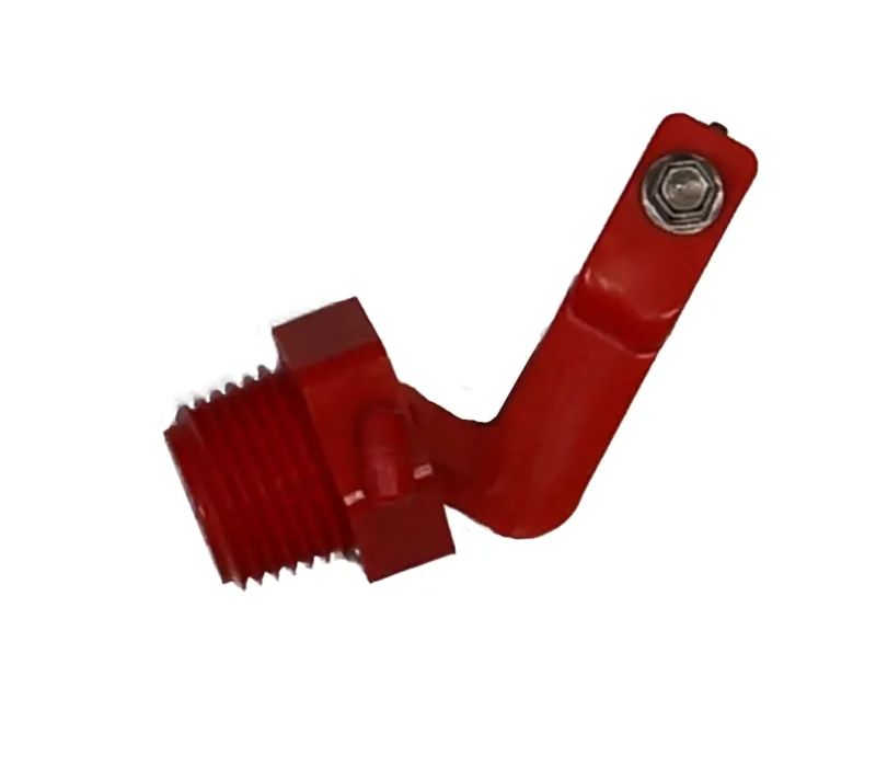 Red 1/2-inch valve package